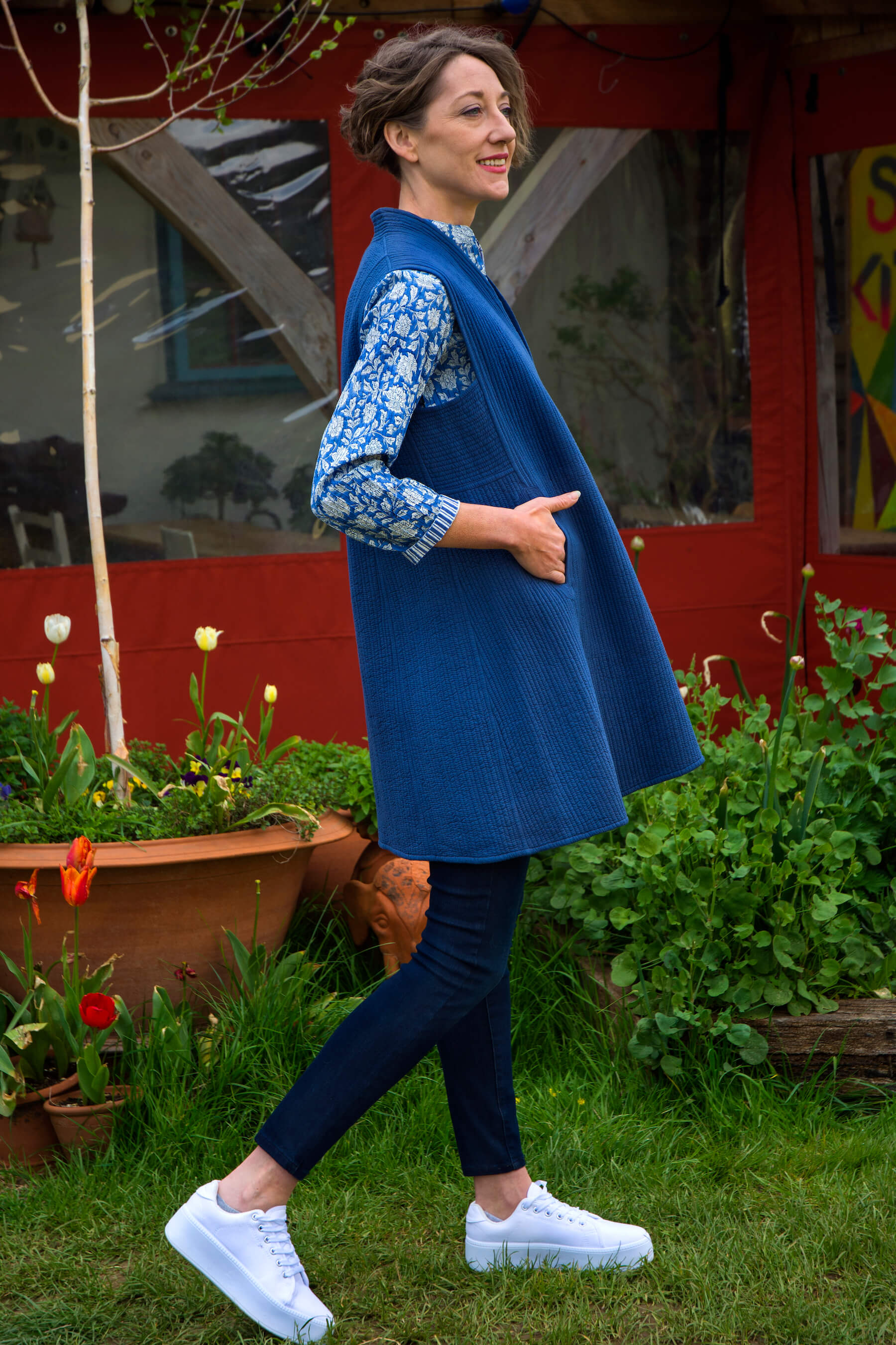 No-wings Sleeveless Jacket