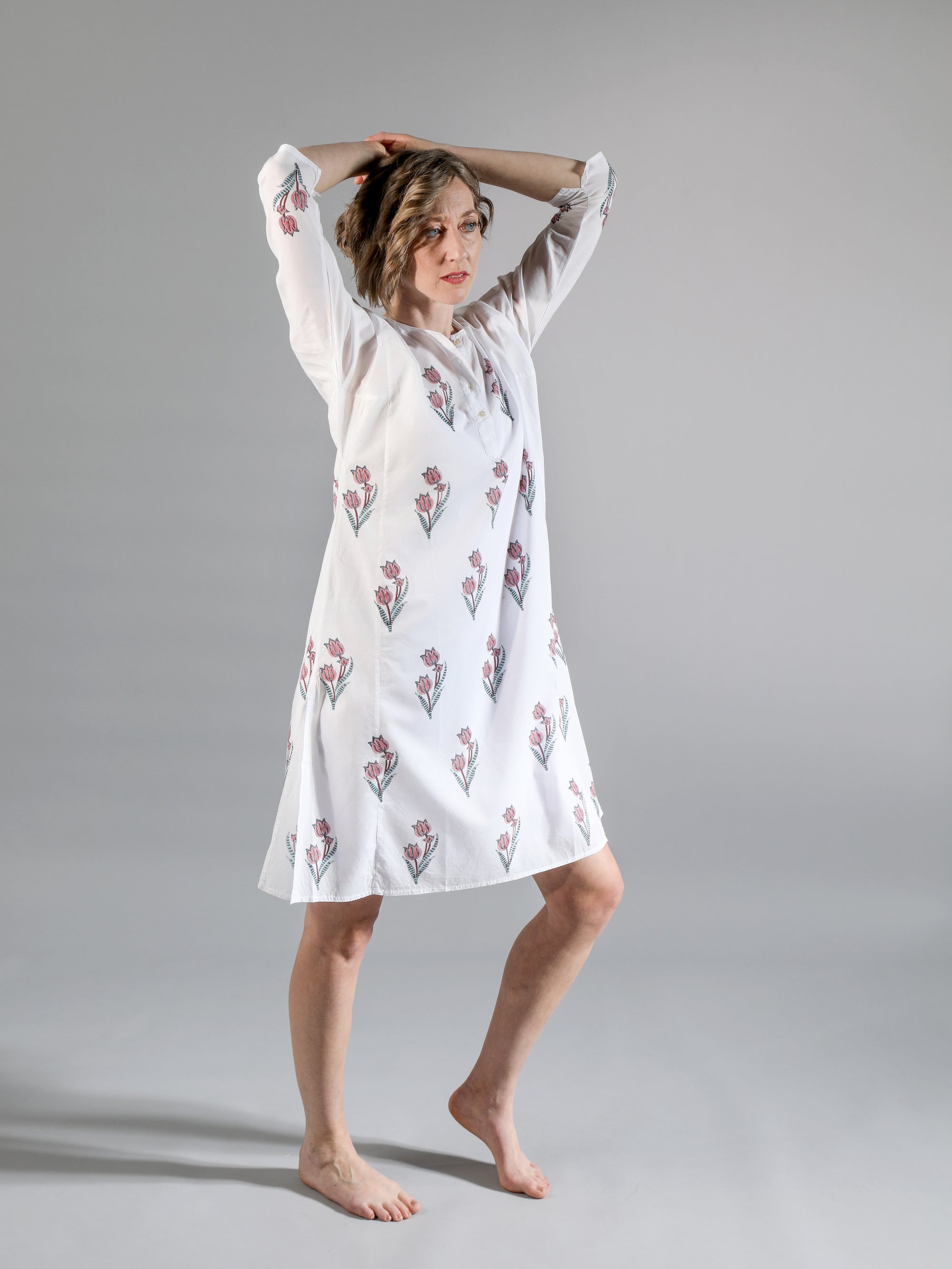 Hand-printed Cotton Kurtas | Tania Llewellyn Designs