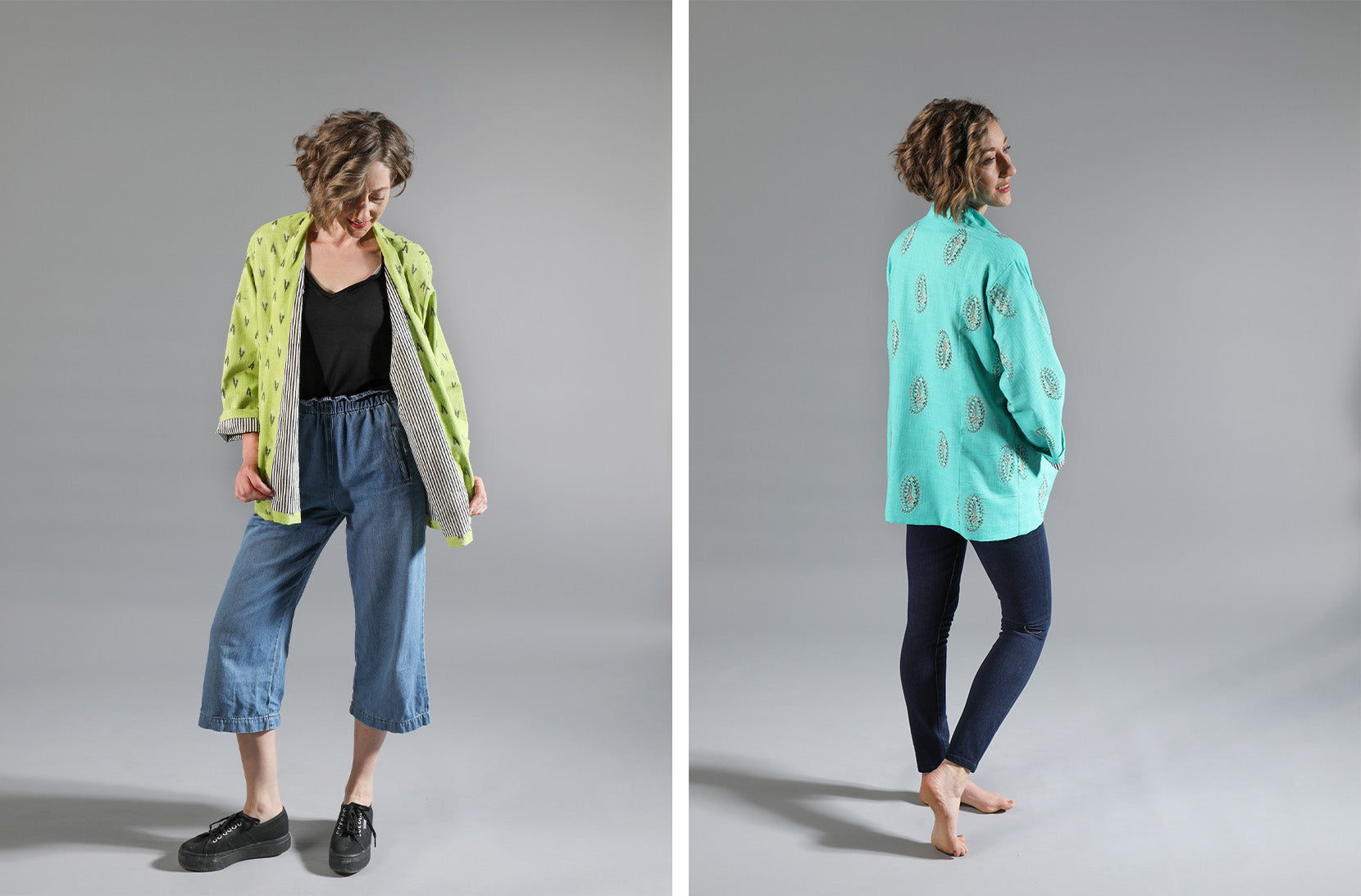 'Faith' Cotton Jacket | Tania Llewellyn Designs