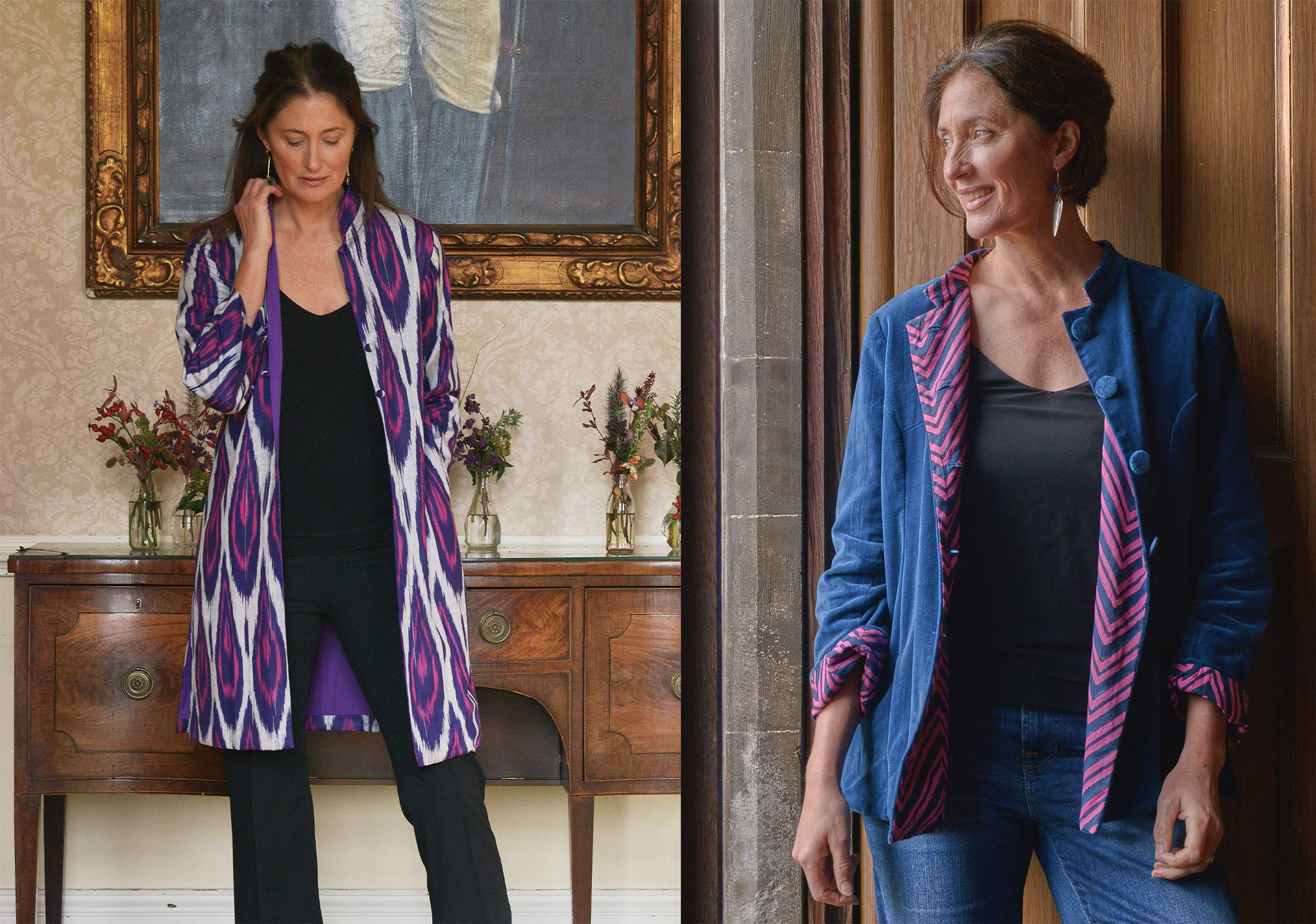 Silk & Velvet Jackets