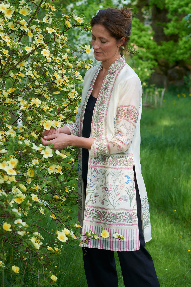 Chanderi Silk / Pansy / UK 12-14