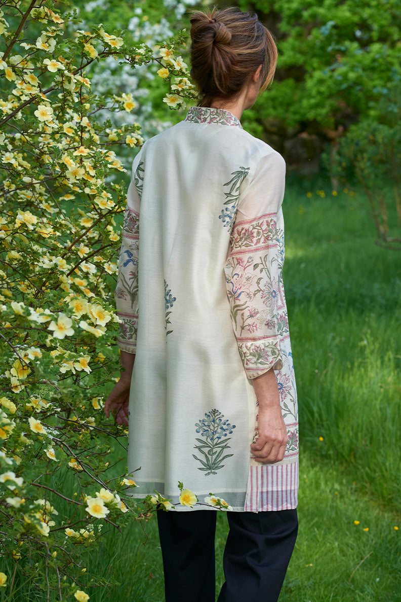 Chanderi Silk / Pansy / UK 12-14