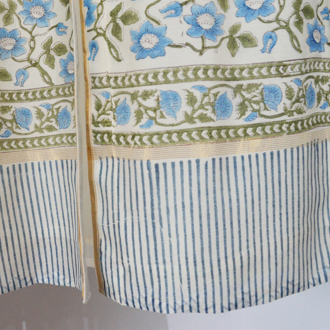 Chanderi Silk / Columbine / UK 10-12 | Tania Llewellyn Designs