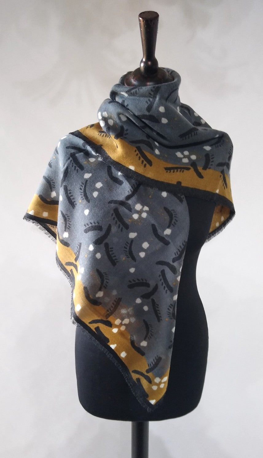 'Marilyn' Wool & Silk Scarf | Tania Llewellyn Designs