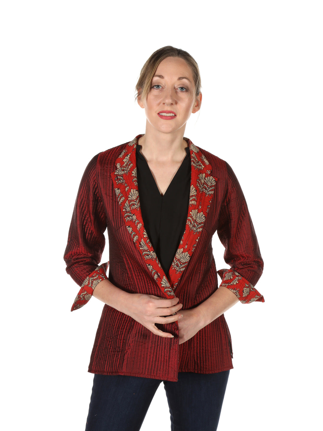 'Opera' Silk / Reversible / Rust | Tania Llewellyn Designs