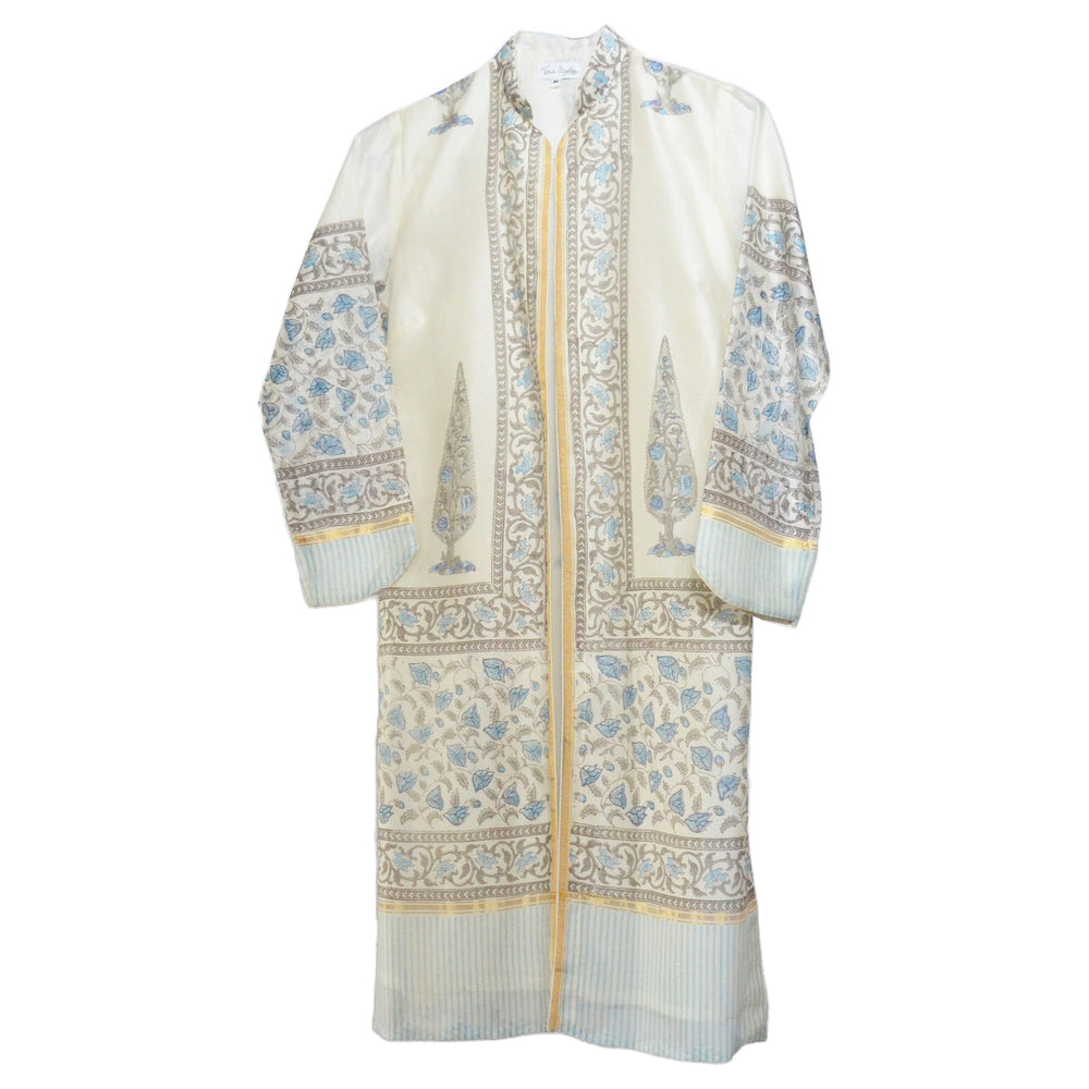 Chanderi Silk / Iris / UK 12-14 | Tania Llewellyn Designs