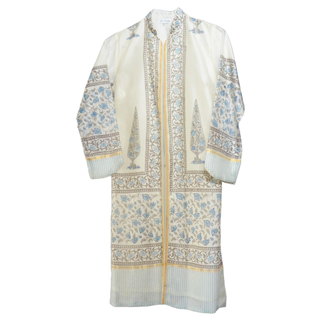 Chanderi Silk / Iris / UK 12-14 | Tania Llewellyn Designs