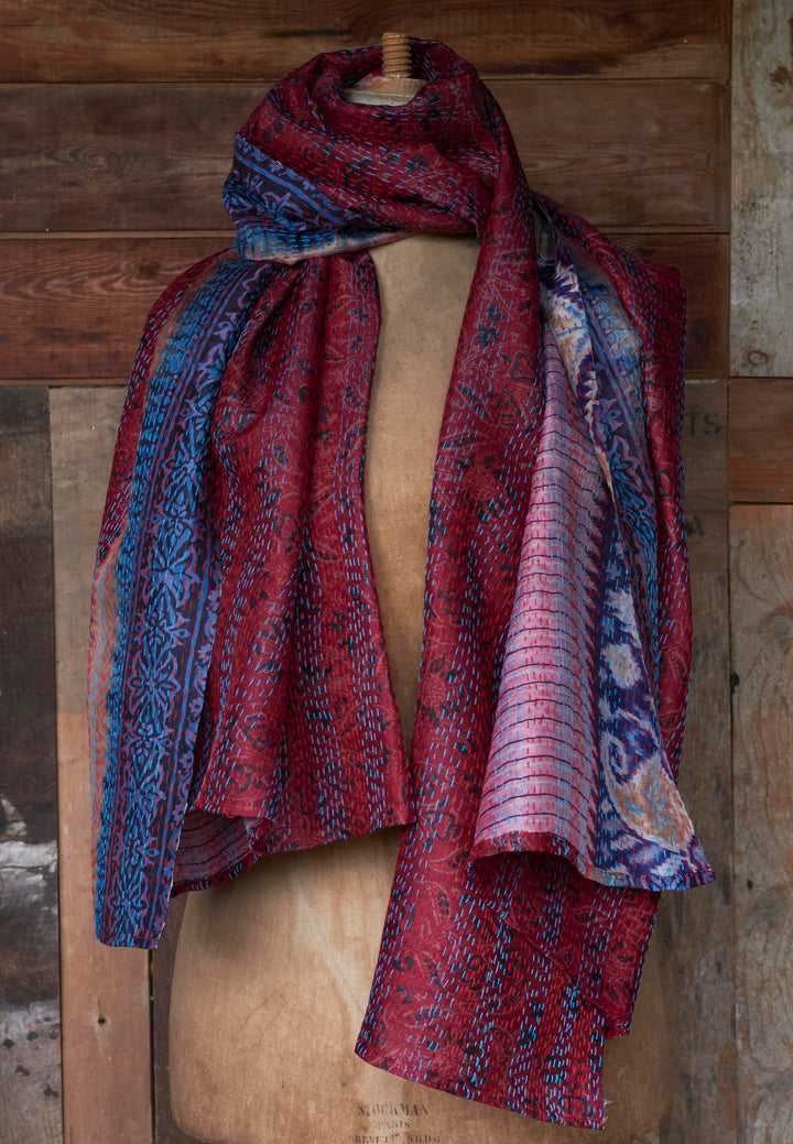 Silk Kantha Shawl | Beatrice