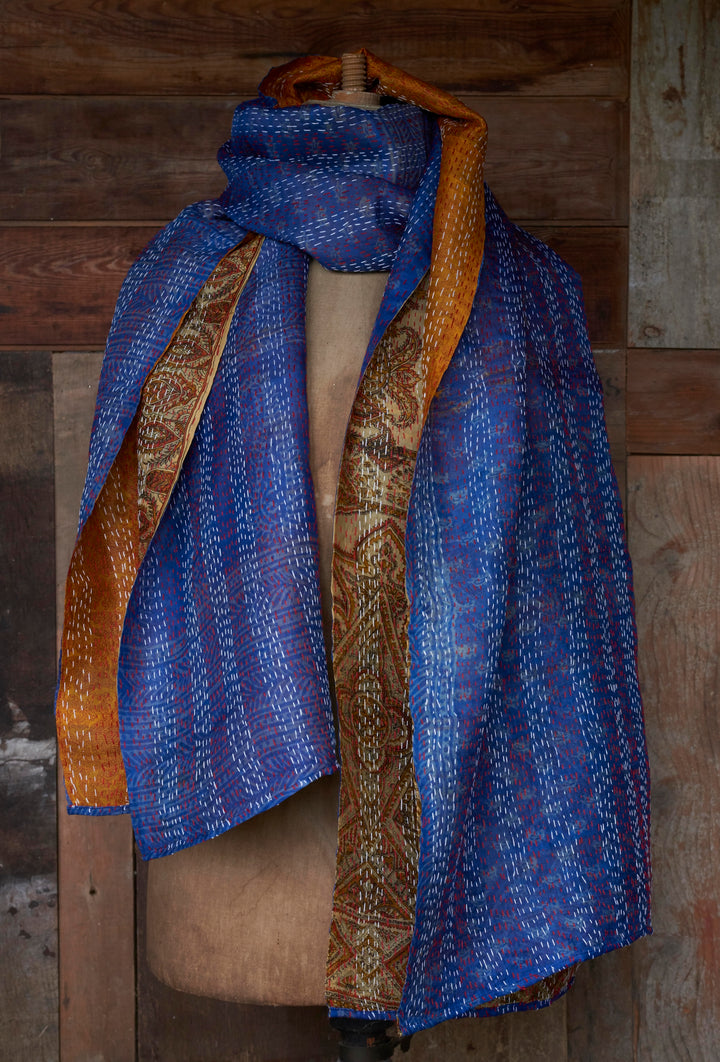 Silk Kantha Shawl | Bonnie