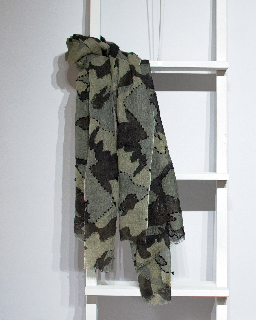 'Camo Vert' Scarf