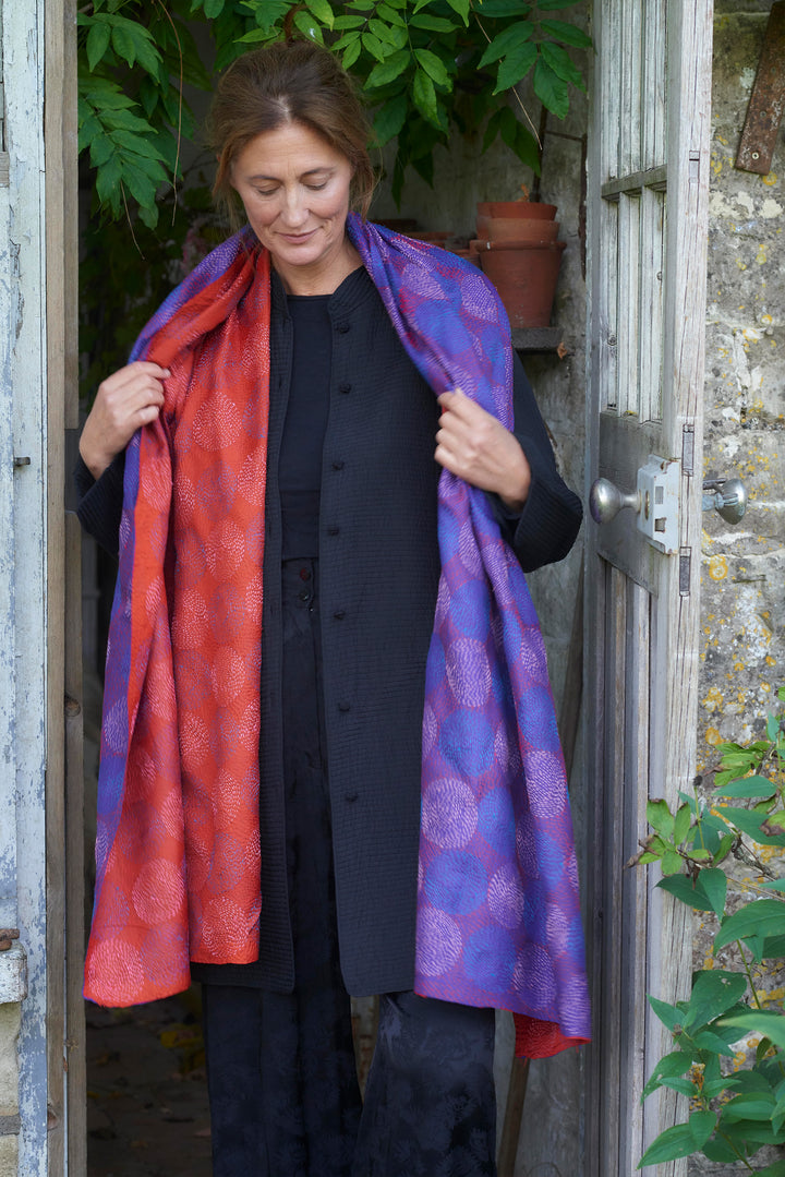 Silk Kantha Shawl | Carmen