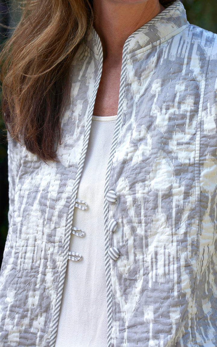 Cotton Kantha 'Carter' Jacket