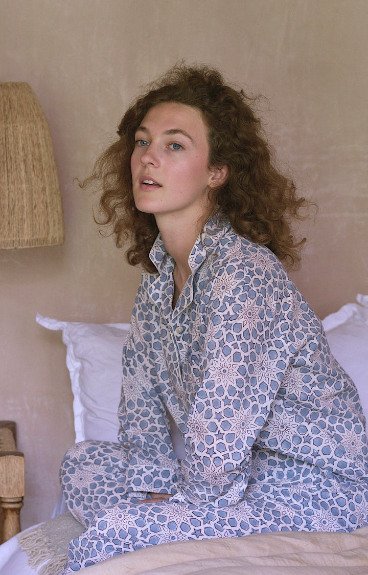 'Starry Nights' Cotton Pyjama Set