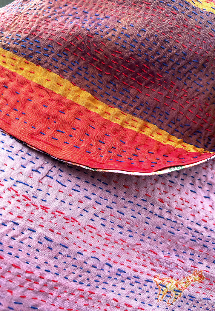 Silk Kantha Stole | Emilia