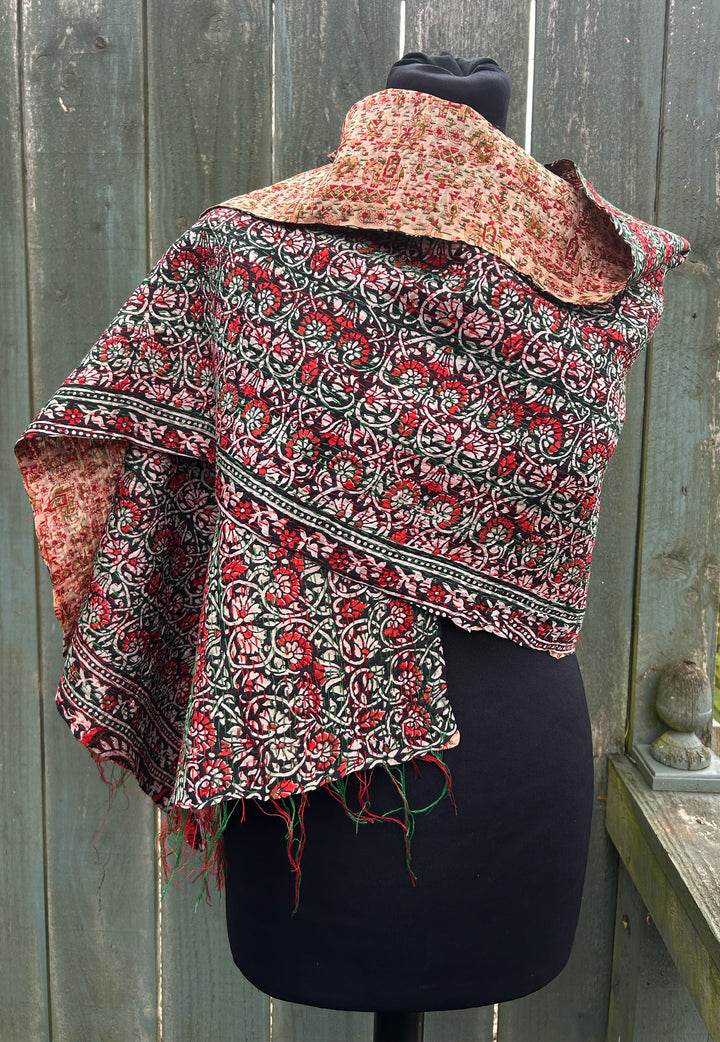 Silk Kantha Stole | Fifi