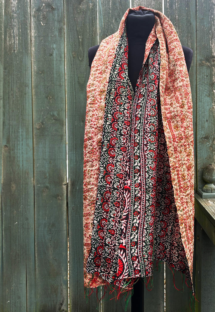Silk Kantha Stole | Fifi