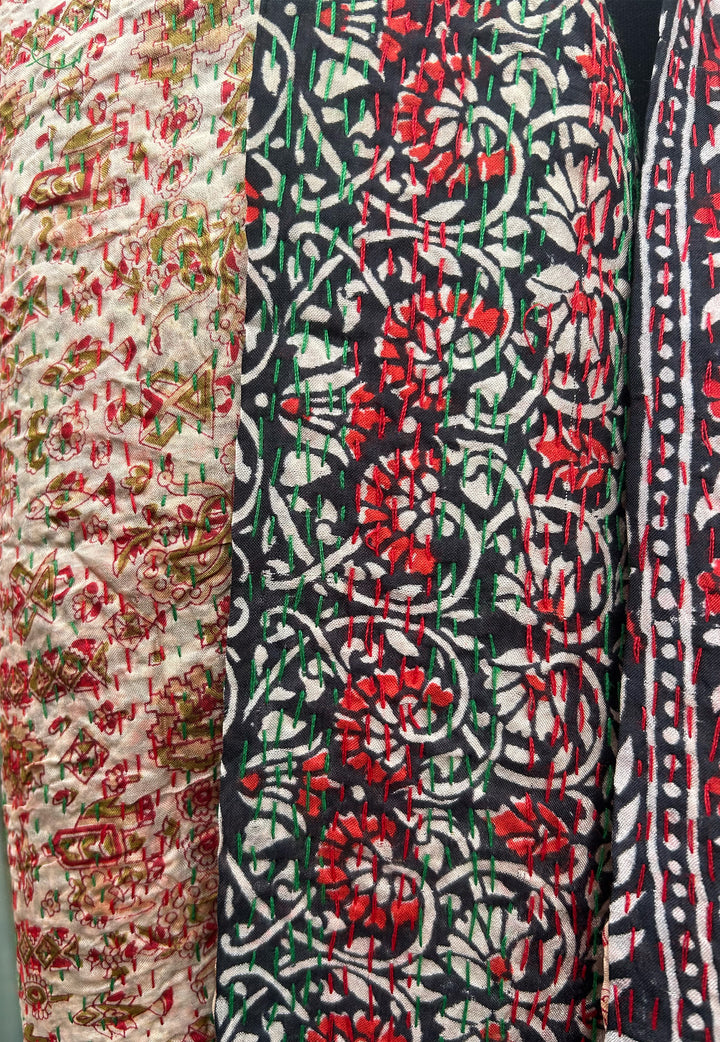 Silk Kantha Stole | Fifi