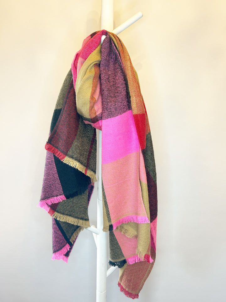 'Gilly' Chunky Wool Mix Scarf