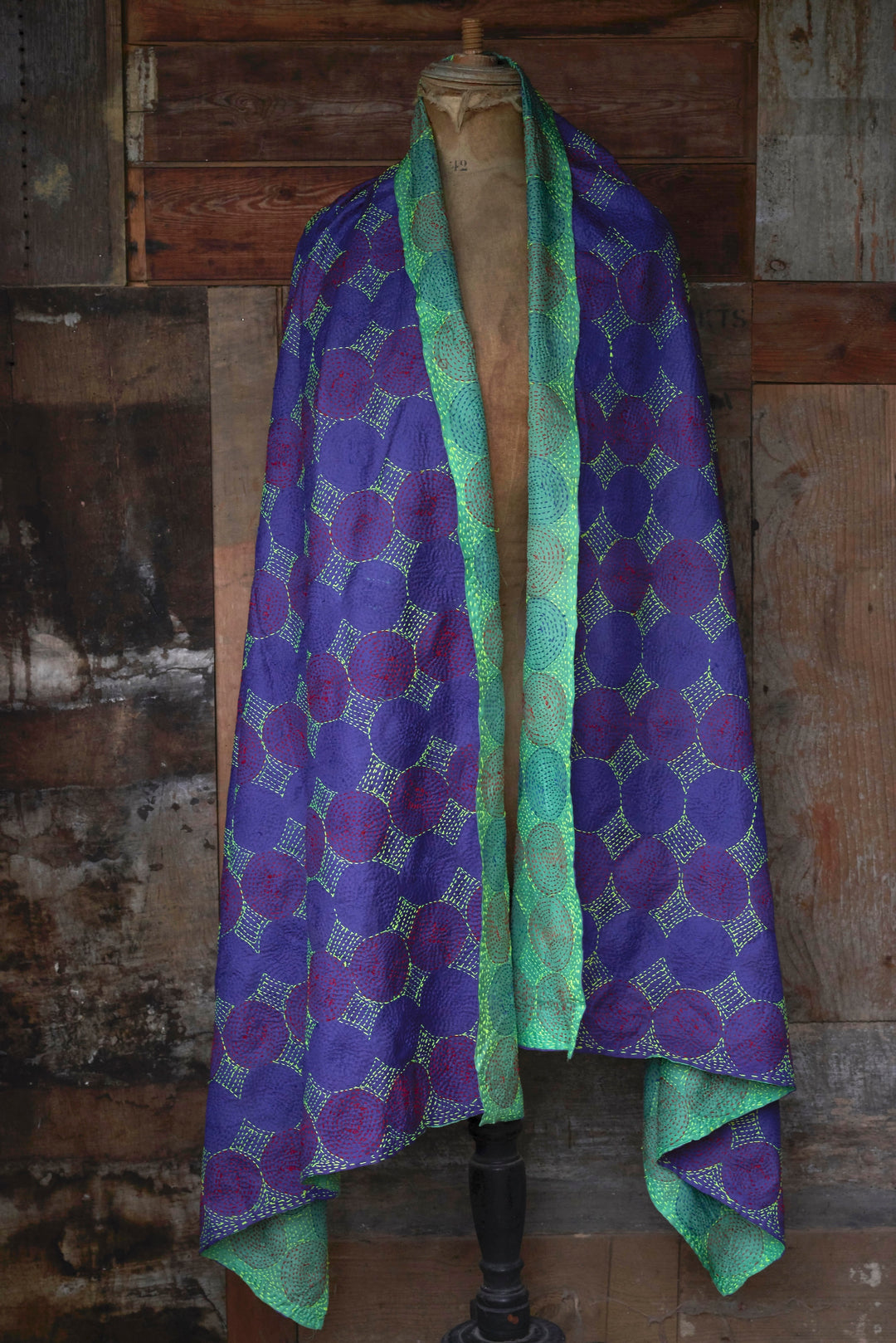 Silk Kantha Shawl | Katurah