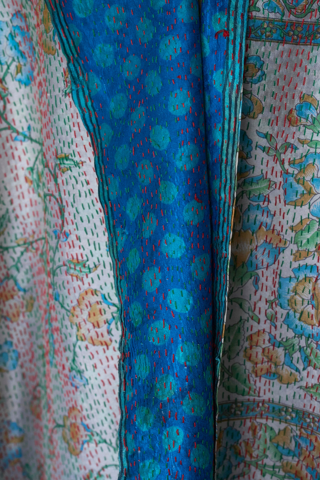 Silk Kantha Shawl | Joy