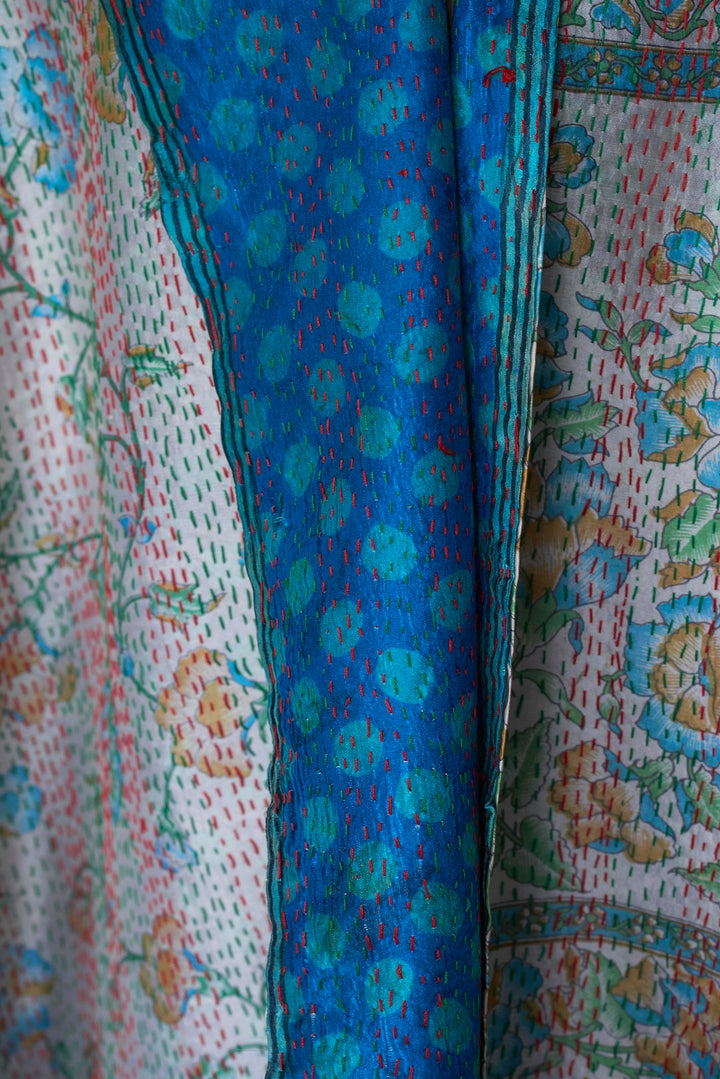 Silk Kantha Shawl | Joy