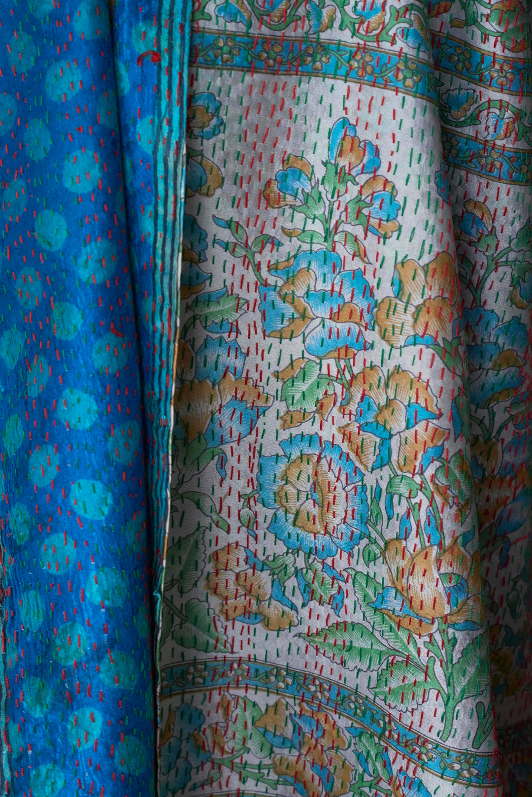 Silk Kantha Shawl | Joy