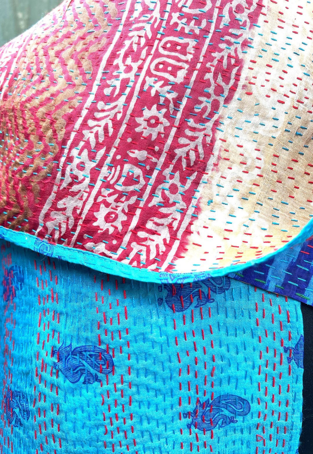 Silk Kantha Stole | Laila