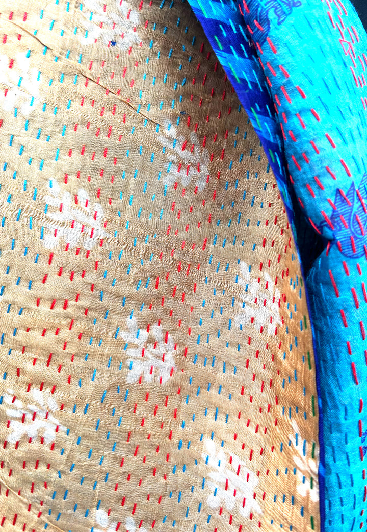 Silk Kantha Stole | Laila