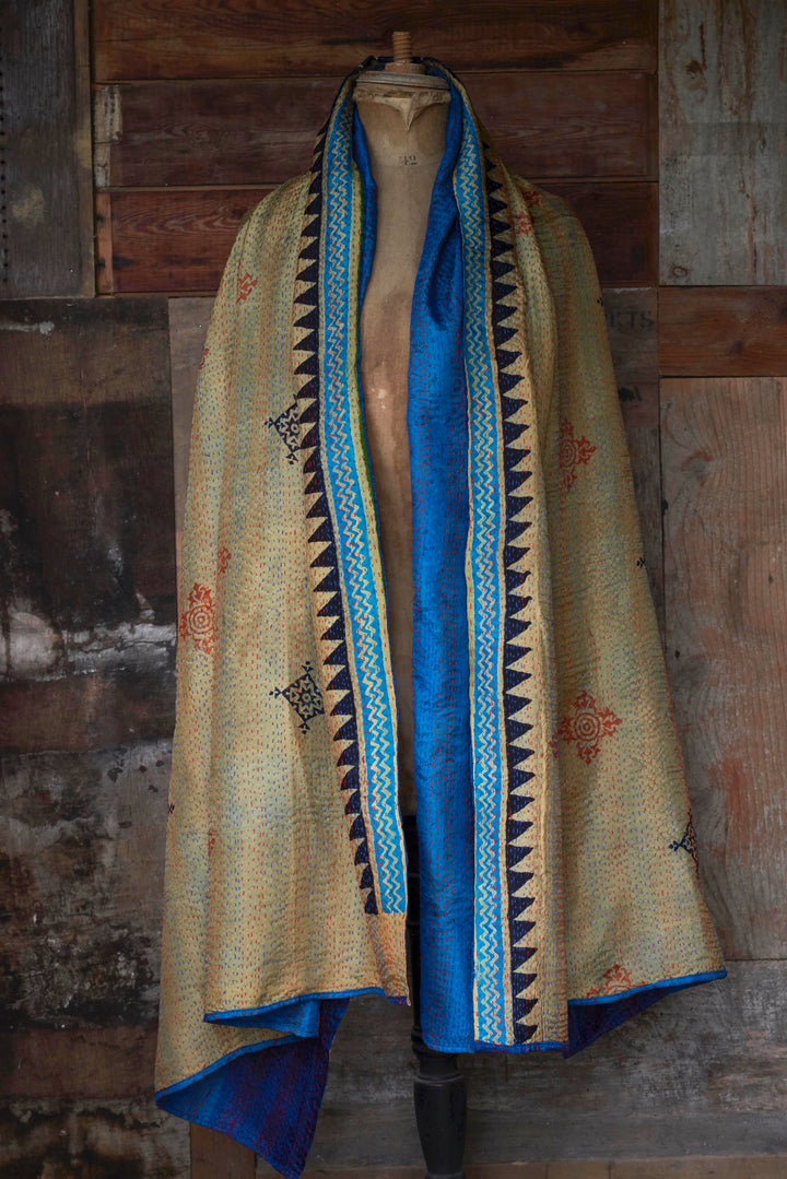 Silk Kantha Shawl | Luisa