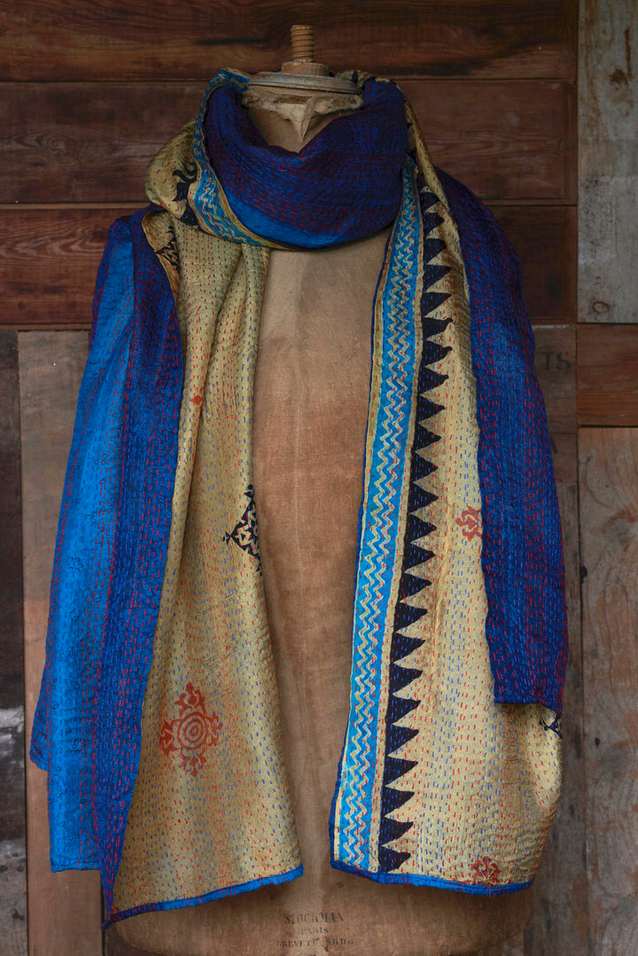 Silk Kantha Shawl | Luisa