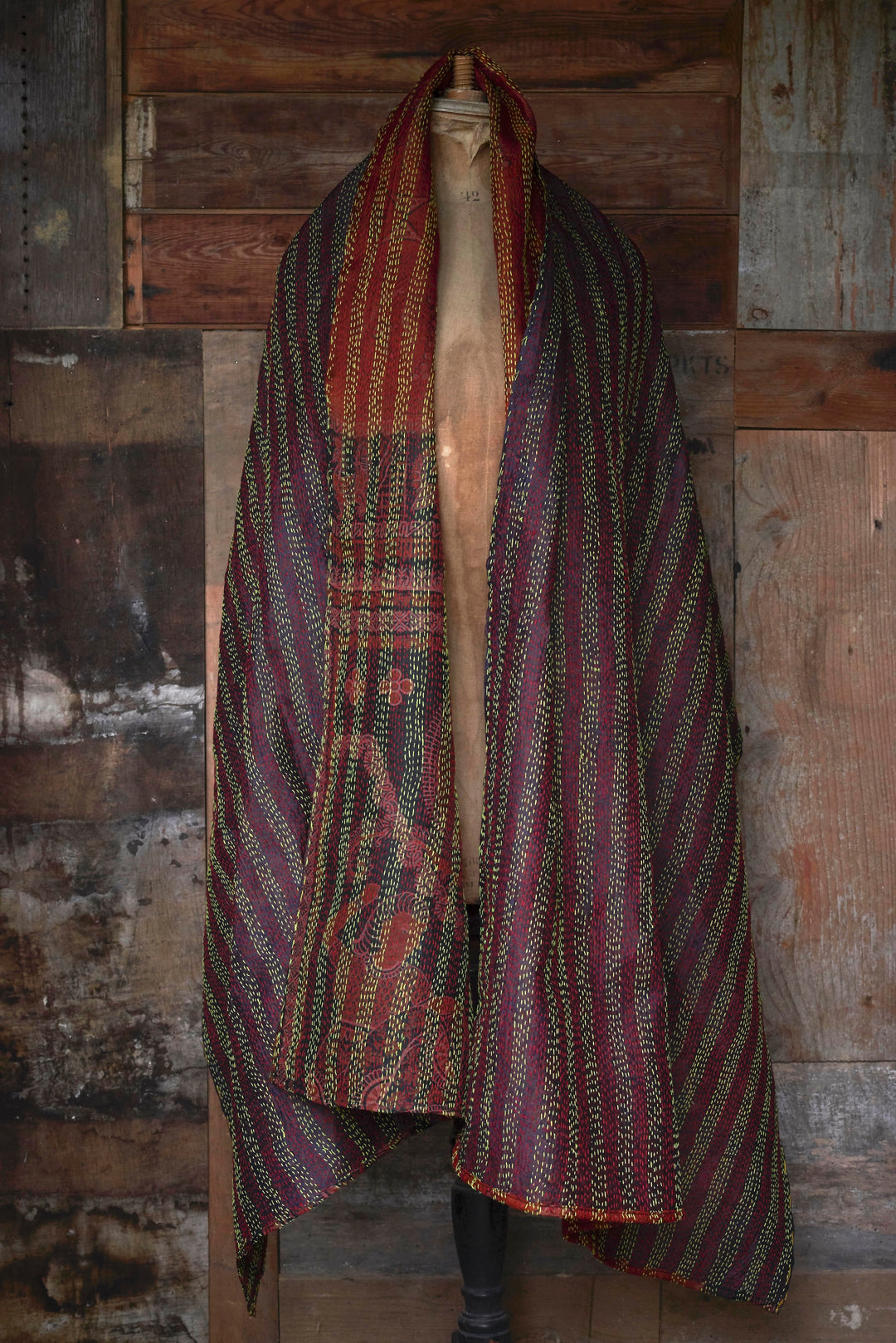 Silk Kantha Shawl | Maria