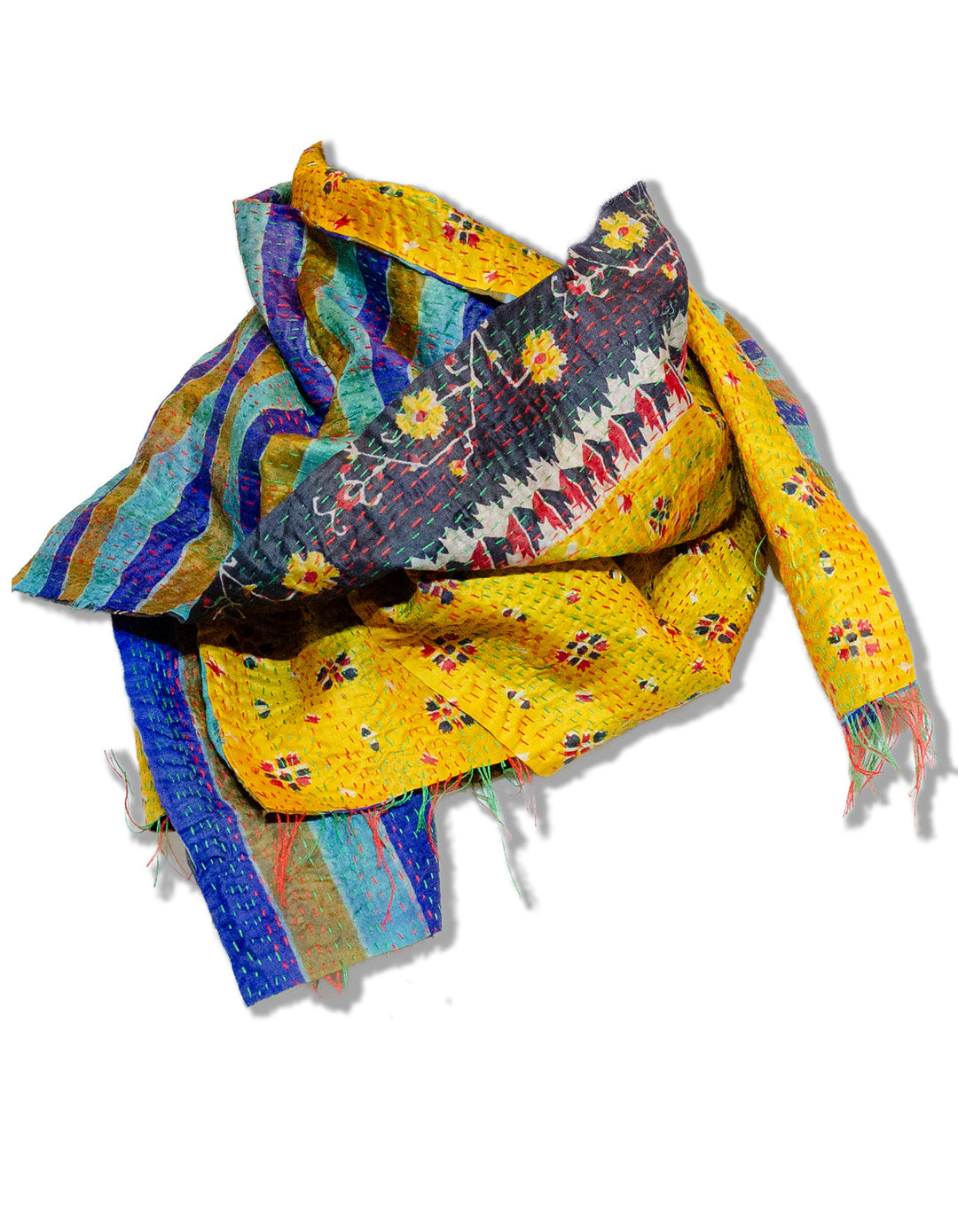 Silk Kantha Stole | Mia