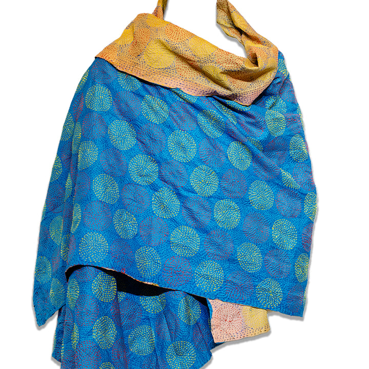 Silk Kantha Shawl | Thea