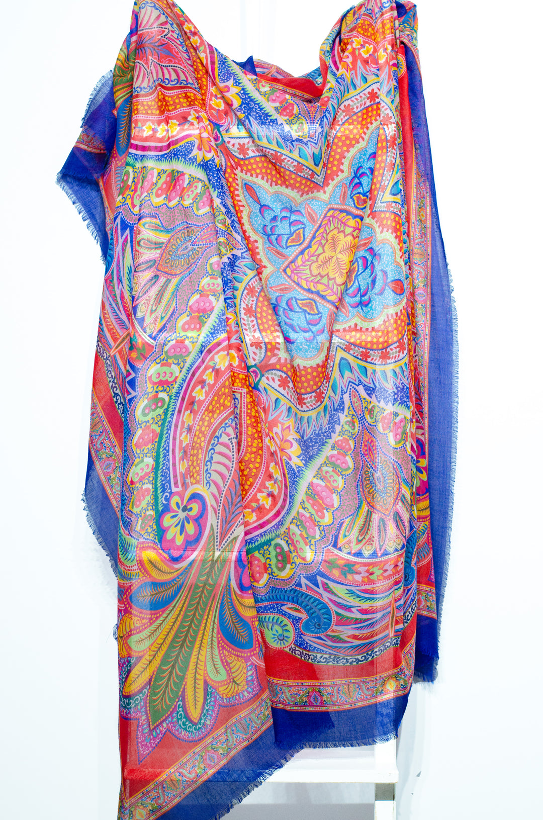 'Tarina' Fine Silk & Wool Shawl