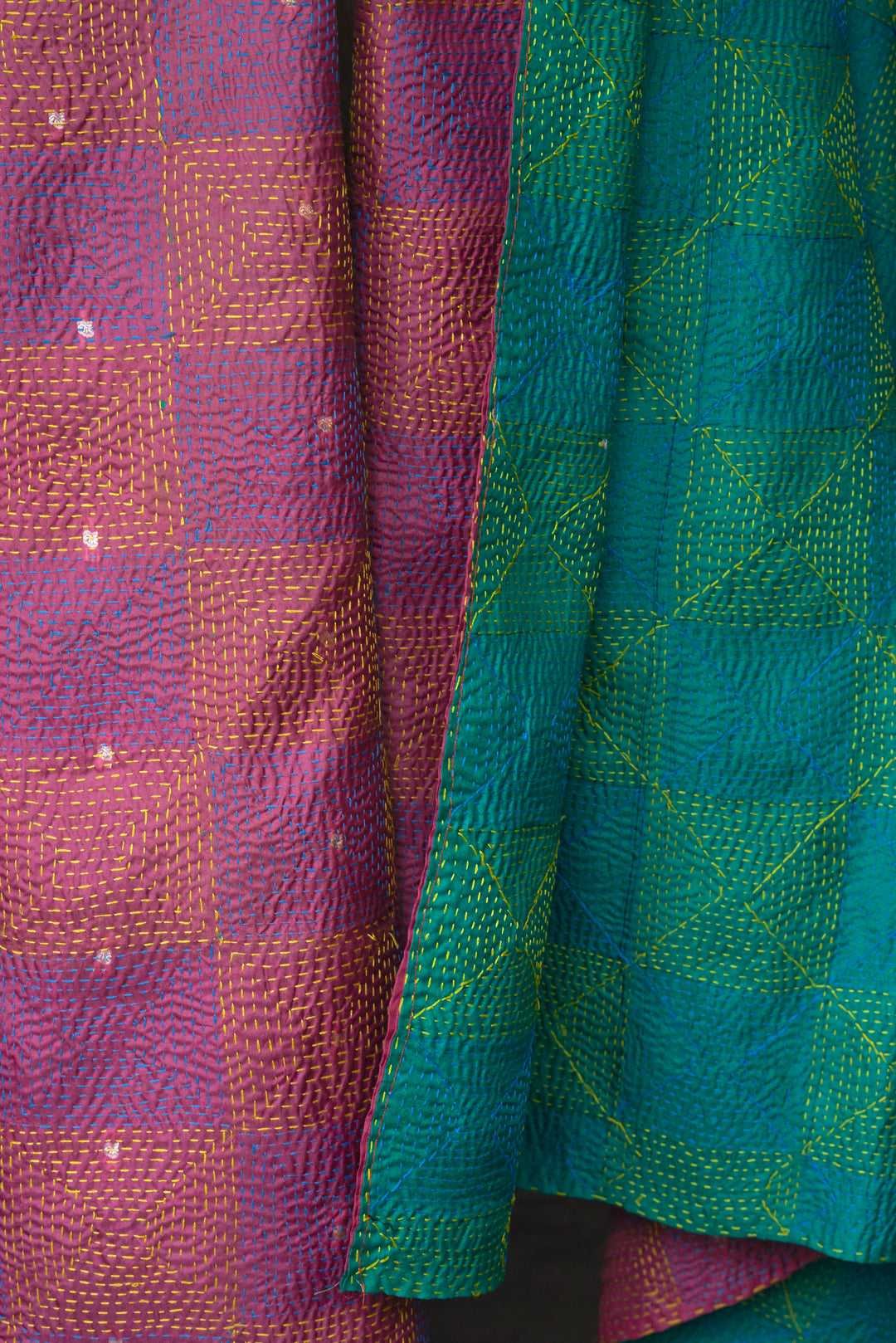 Silk Kantha Shawl | Thea