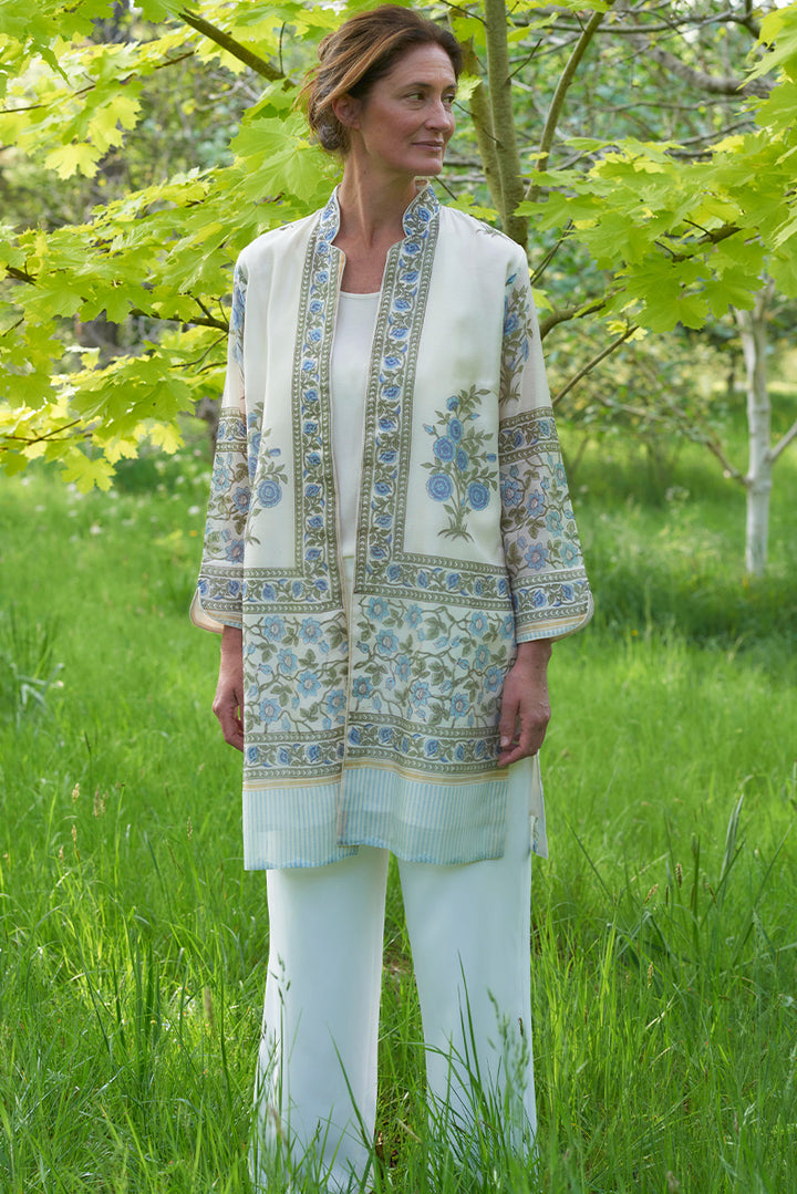 Chanderi Silk / Tulip / UK 14-16