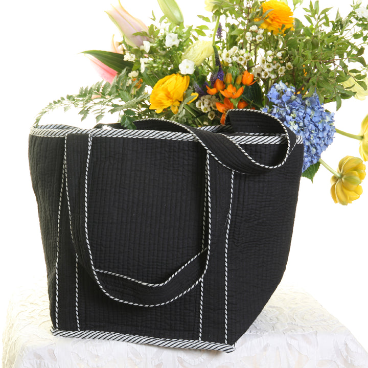 Cotton Bag / Black | Tania Llewellyn Designs