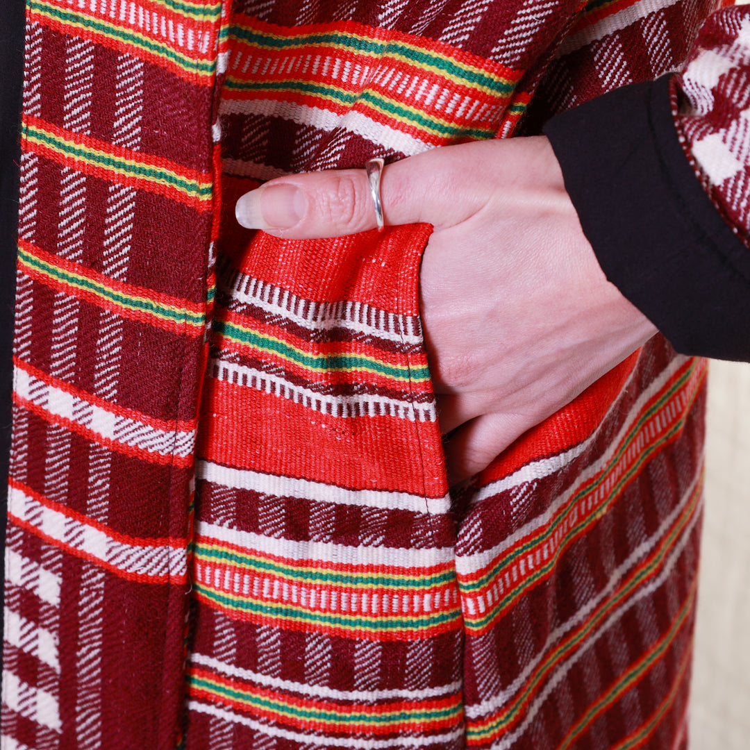 Plaid Wool Jacket / Divya / Large | Tania Llewellyn Designs