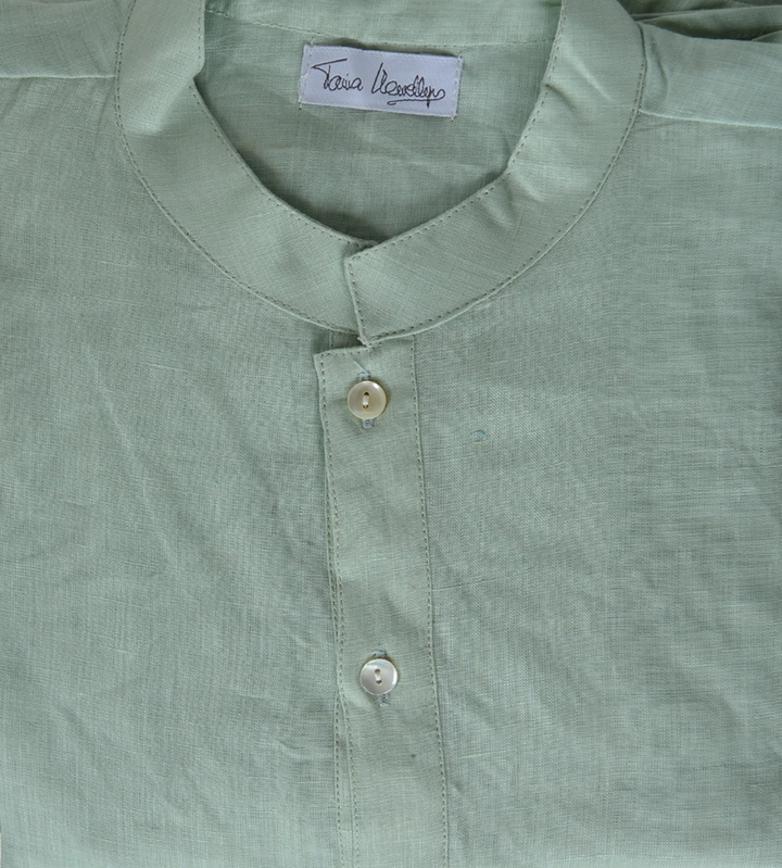 'Lalia' Linen Shirtdress | Tania Llewellyn Designs