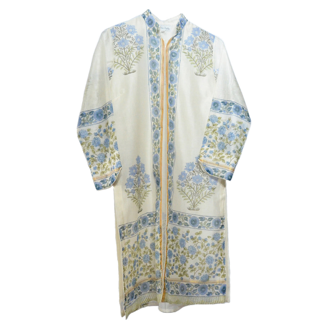 Chanderi Silk / Clover / UK 12-14 | Tania Llewellyn Designs